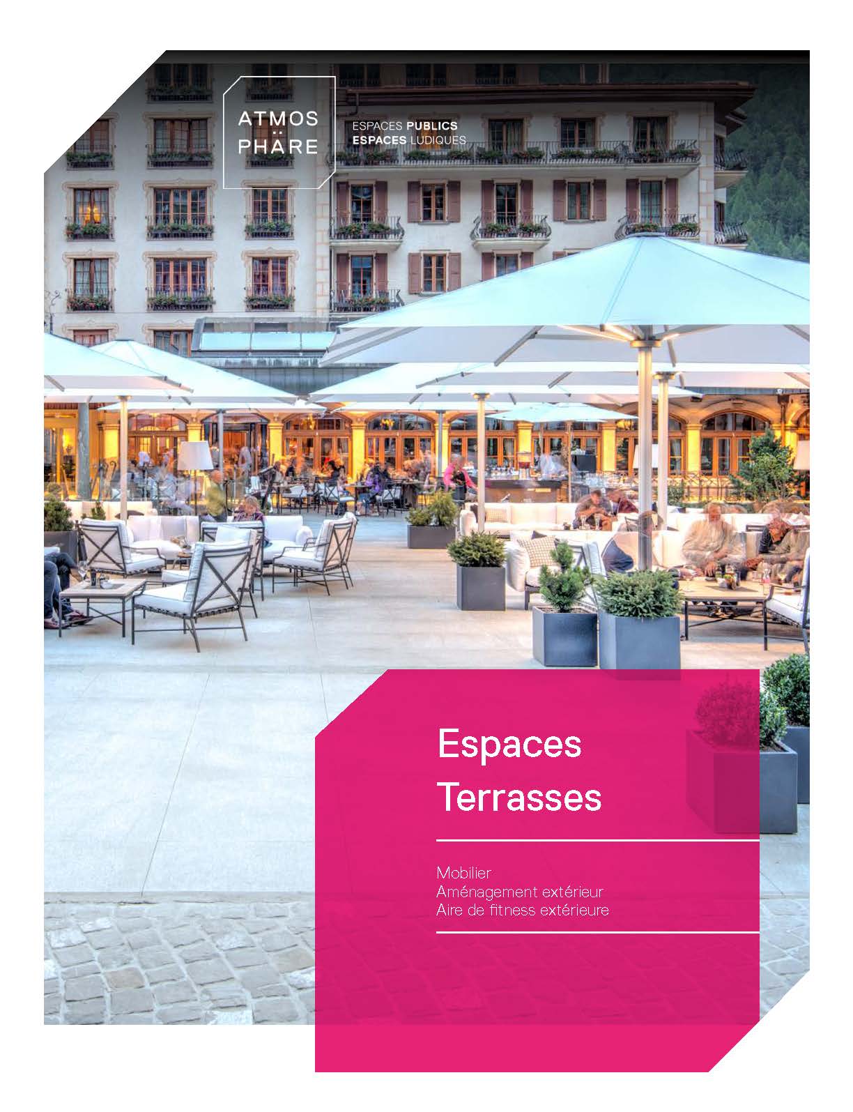 Brochure Atmosphäre | Espaces Terrasses