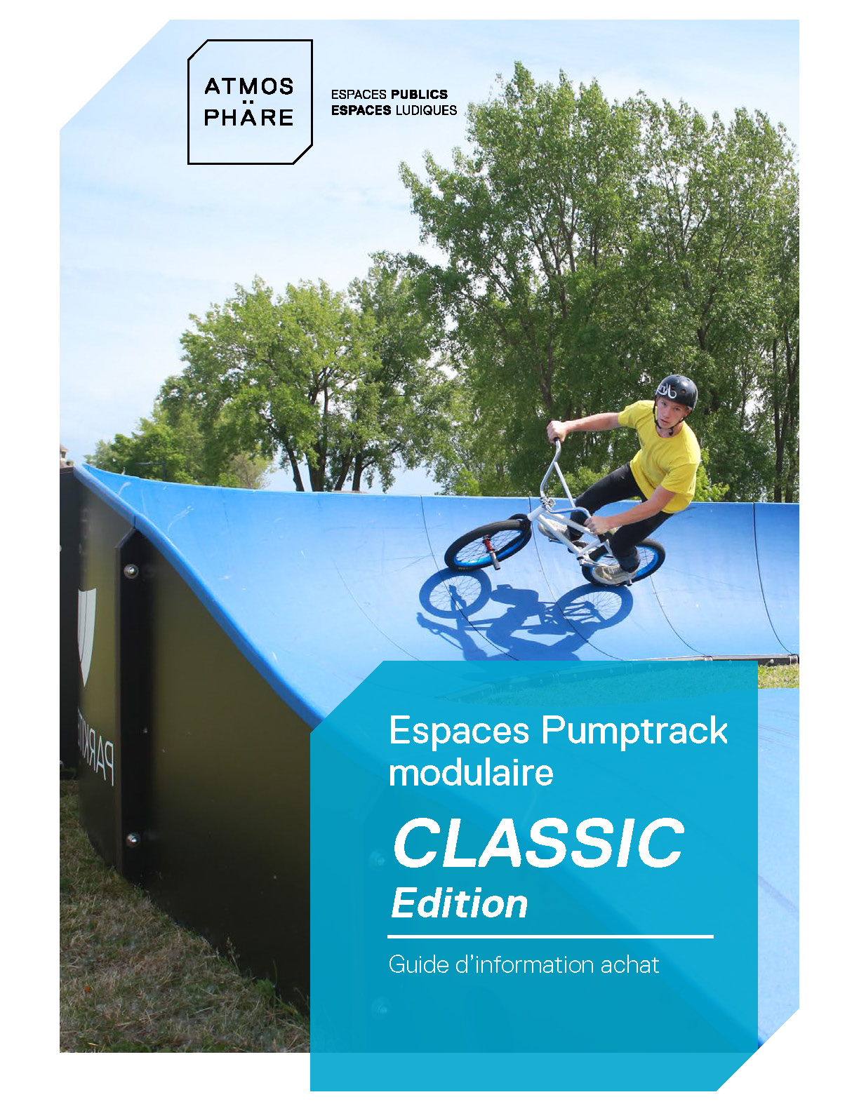 Brochure Pumptrack modulaire | CLASSIC Edition